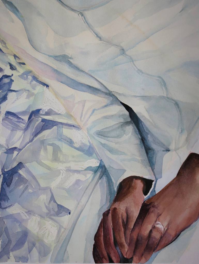 Original Abstract Women Painting by Tatiana Garmendia