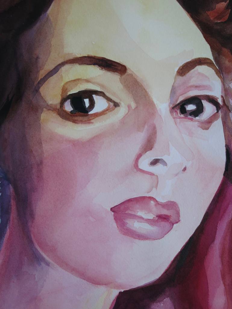 Original Abstract Women Painting by Tatiana Garmendia