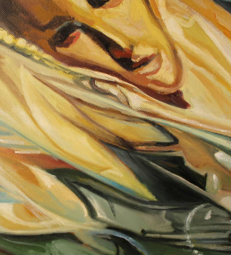 Original Cubism Pop Culture/Celebrity Painting by Tatiana Garmendia