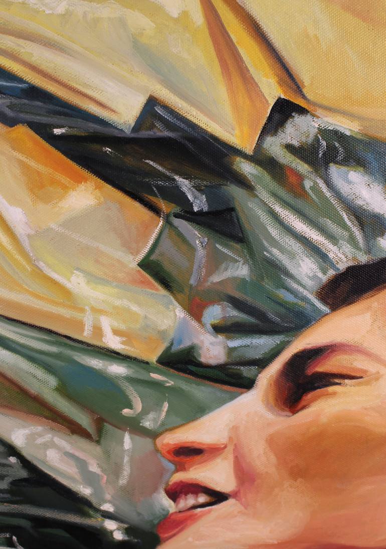 Original Cubism Pop Culture/Celebrity Painting by Tatiana Garmendia
