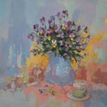 Violets by Natalya Egorova