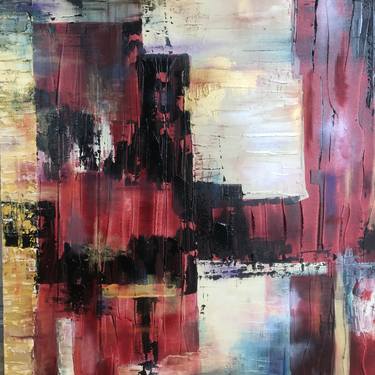 Original Fine Art Abstract Paintings by Trudy Connor