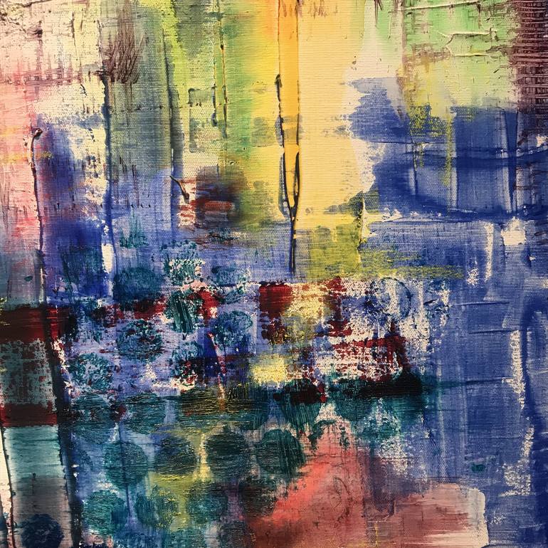 Original Fine Art Abstract Painting by Trudy Connor