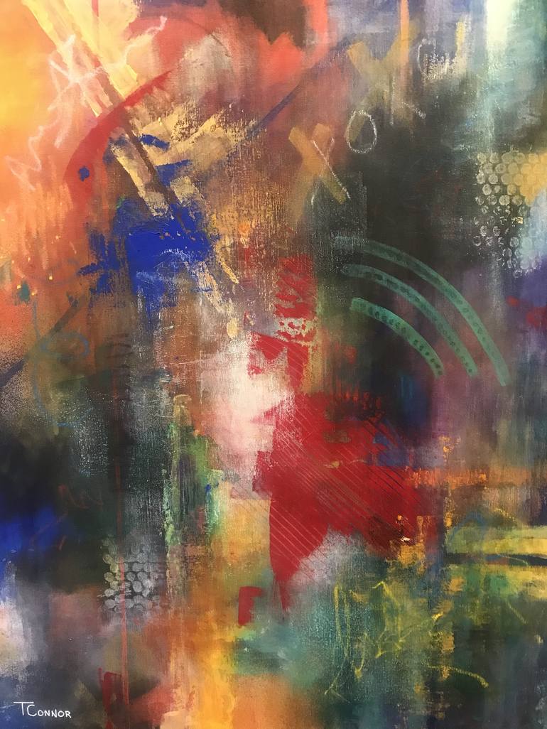 Original Abstract Painting by Trudy Connor