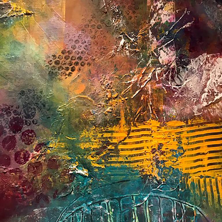 Original Contemporary Abstract Painting by Trudy Connor