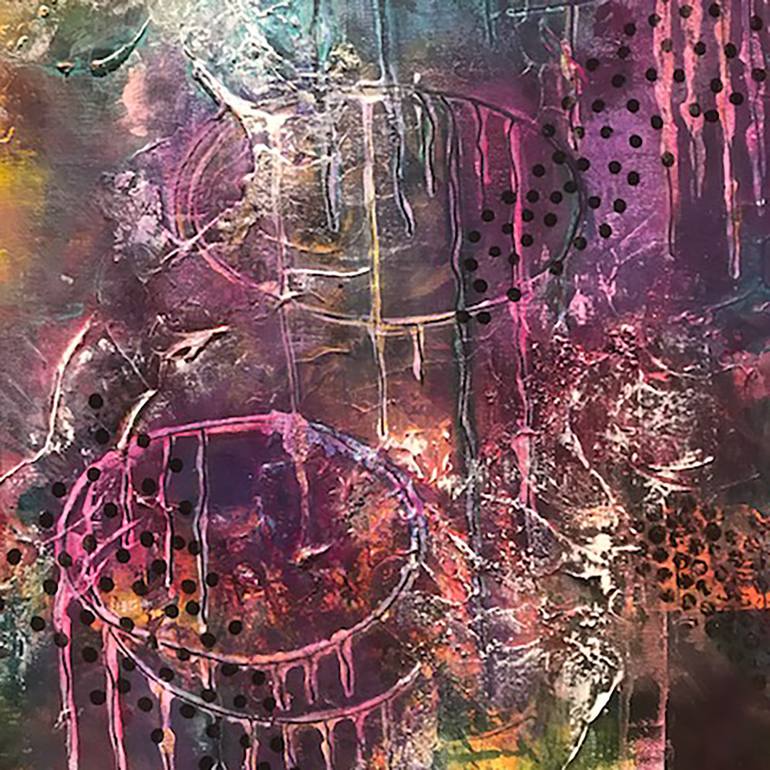 Original Contemporary Abstract Painting by Trudy Connor