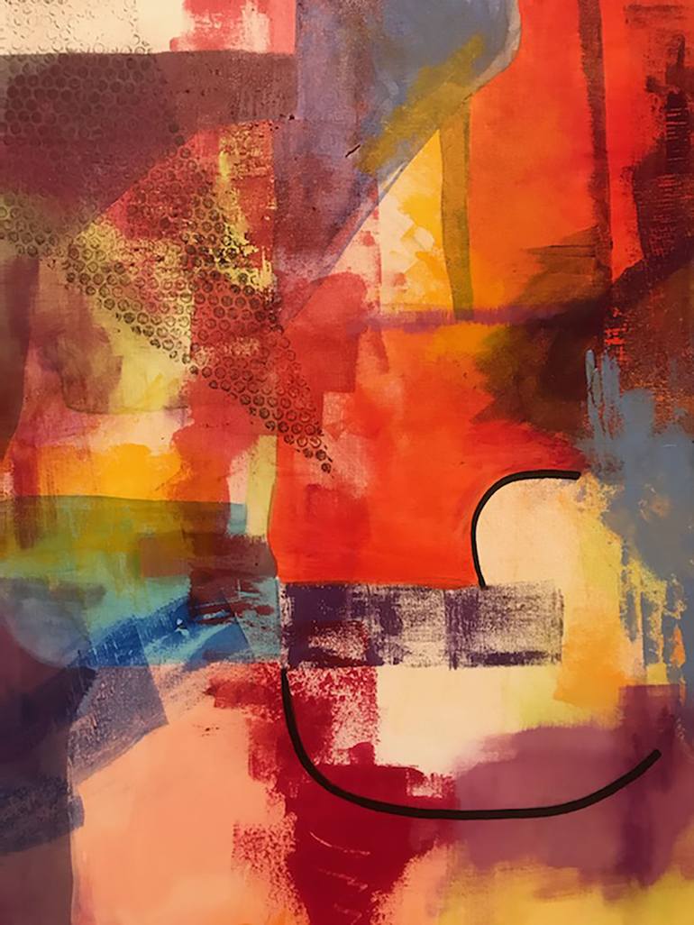 Original Abstract Painting by Trudy Connor