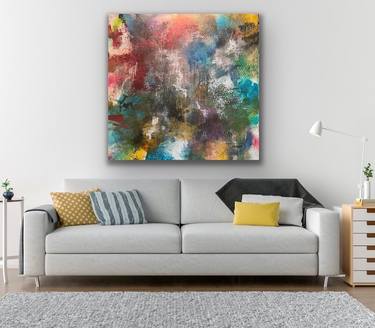 Original Abstract Expressionism Abstract Paintings by Trudy Connor