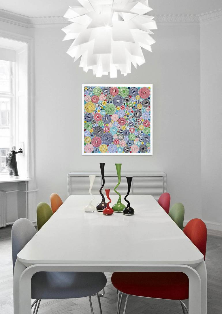 Original Abstract Collage by Alberto Fusco