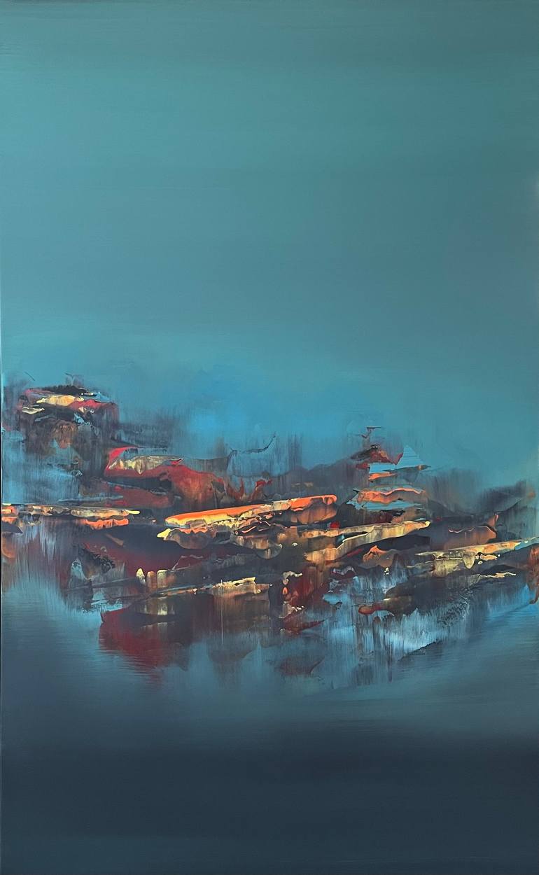 Original Abstract Expressionism Abstract Painting by Todd Mires