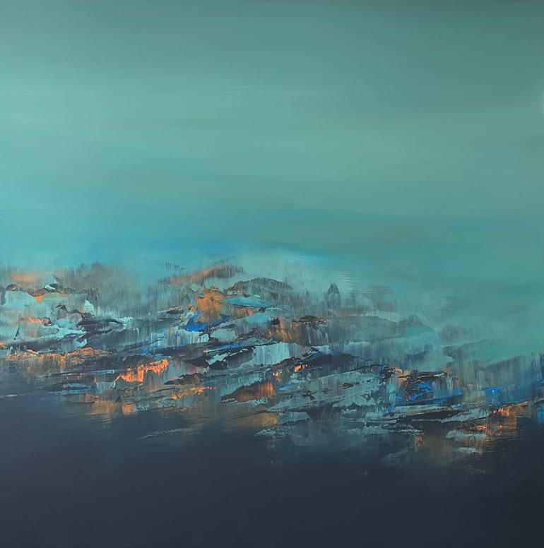 Original Abstract Expressionism Abstract Painting by Todd Mires