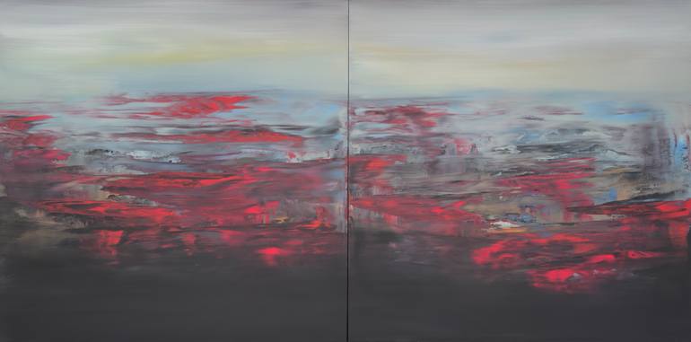 Original Abstract Expressionism Abstract Painting by Todd Mires