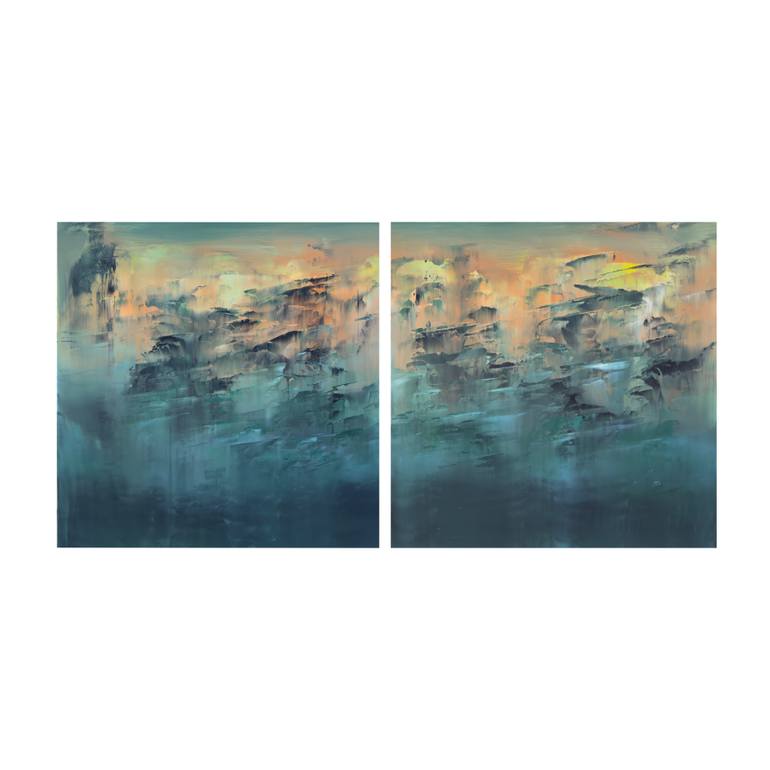 Original Abstract Expressionism Abstract Painting by Todd Mires