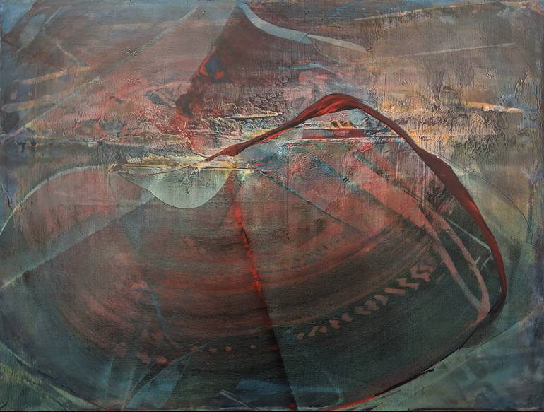 Original Abstract Expressionism Abstract Paintings by Todd Mires
