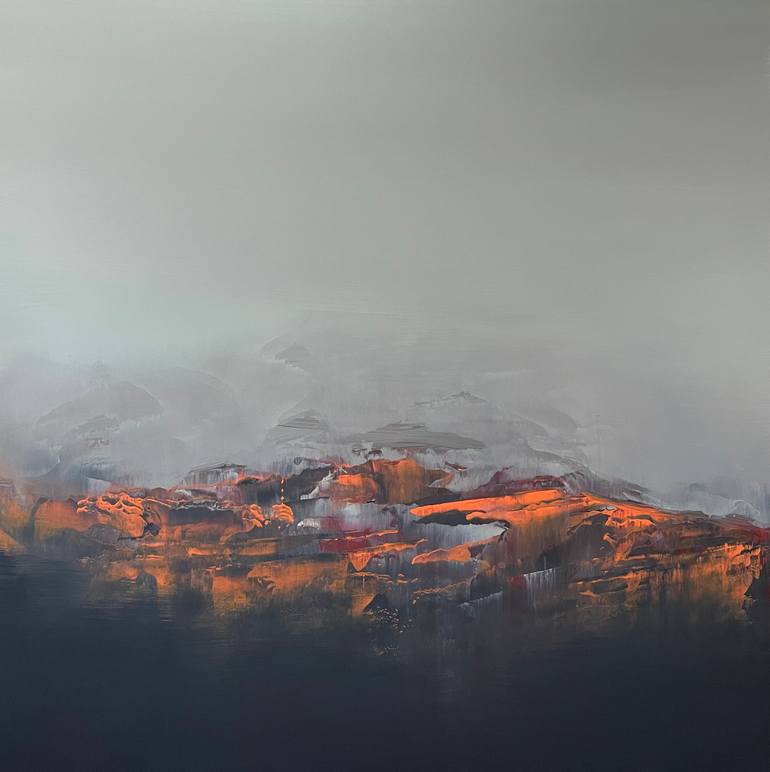 Original Abstract Expressionism Abstract Painting by Todd Mires