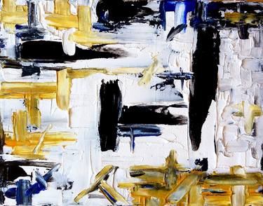 Original Abstract Paintings by DOMENECH Paintings