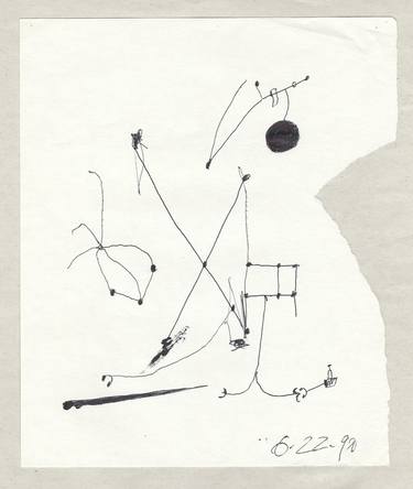 Original Abstract Drawings by CM Evans