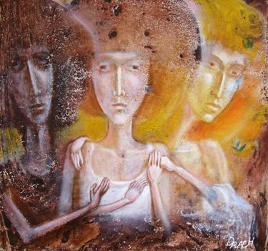 Original Figurative Women Paintings by Volodymyr Drachynski