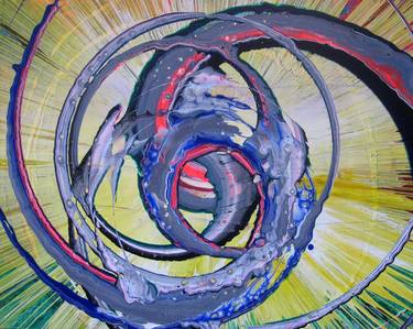 Original Abstract Paintings by Volodymyr Drachynski