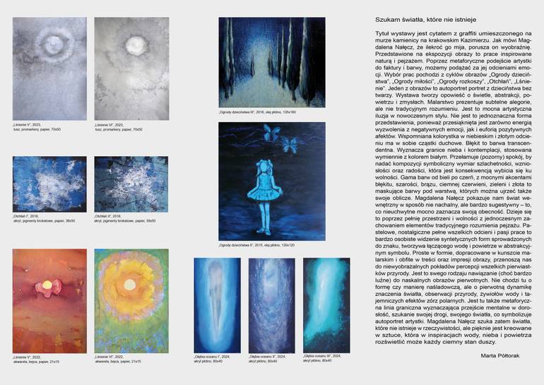 Original Symbolism Abstract Painting by Magdalena NałęCz