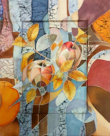 Original Cubism Abstract Paintings by ELENA MCLAREN
