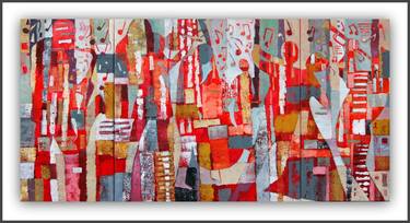 Original Abstract Music Painting by Claire Biette
