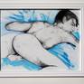 Framed: 17" x 13", White Wood Frame