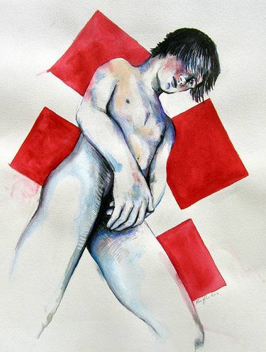 Original Figurative Nude Paintings by René Capone