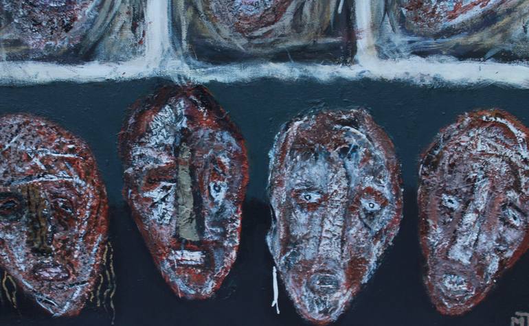 Original Figurative People Painting by Michael Taav