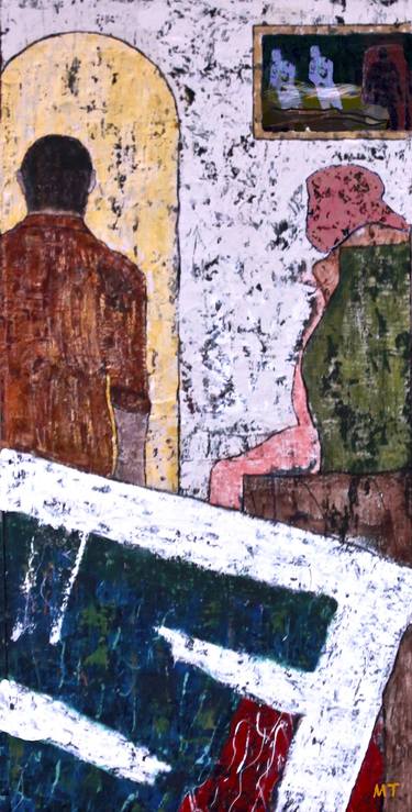 Original Figurative People Painting by Michael Taav