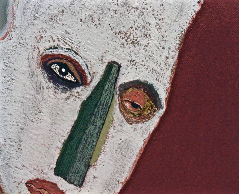 Original Expressionism People Painting by Michael Taav