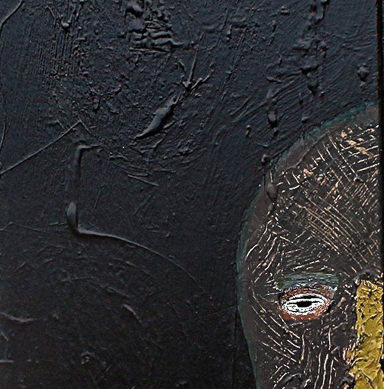 Original Expressionism People Painting by Michael Taav