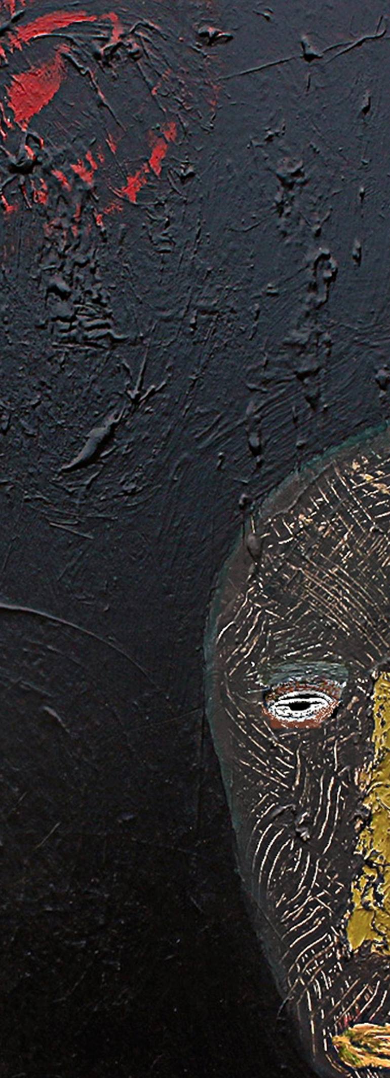 Original Expressionism People Painting by Michael Taav