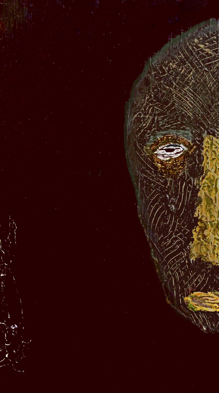 Original Expressionism People Painting by Michael Taav