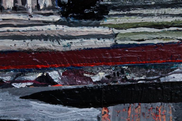 Original Conceptual Abstract Painting by Michael Taav