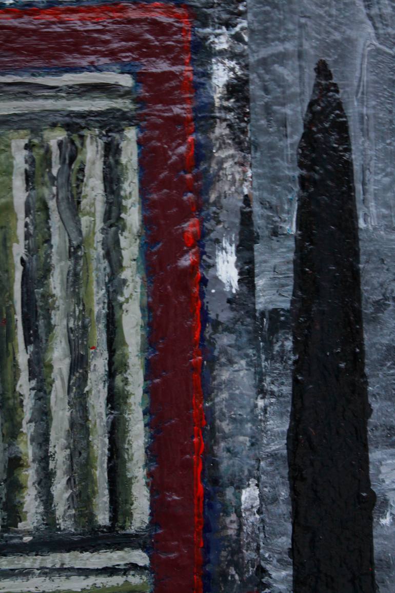 Original Conceptual Abstract Painting by Michael Taav