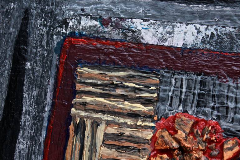 Original Conceptual Abstract Painting by Michael Taav