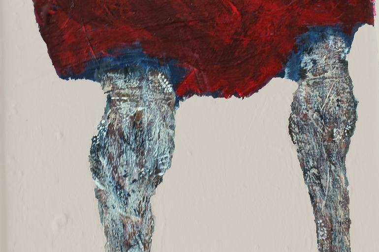 Original Portraiture Abstract Painting by Michael Taav
