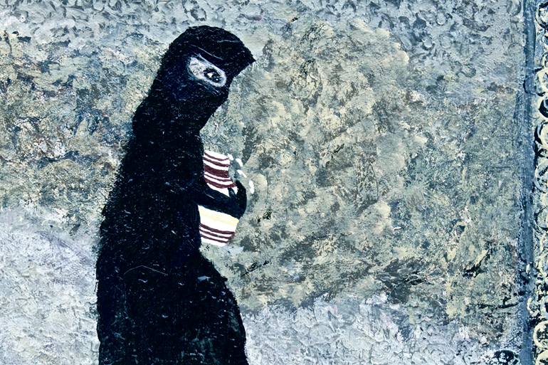 Original Conceptual People Painting by Michael Taav