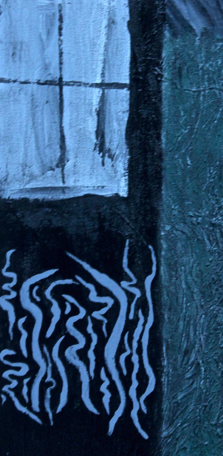 Original Conceptual Cities Painting by Michael Taav