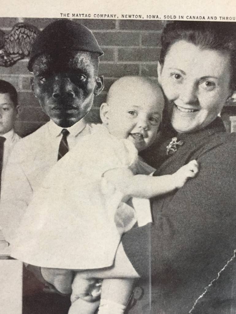 Original Conceptual People Collage by Thomas Berloffa