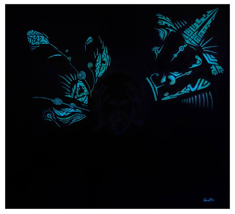 Original Other Men Painting by Anna Ps