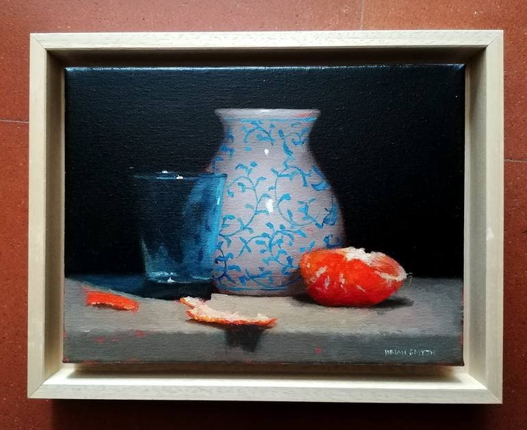 Original Art Deco Still Life Painting by brian smyth