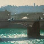 Ponte alla Grazie,  morning light by brian smyth