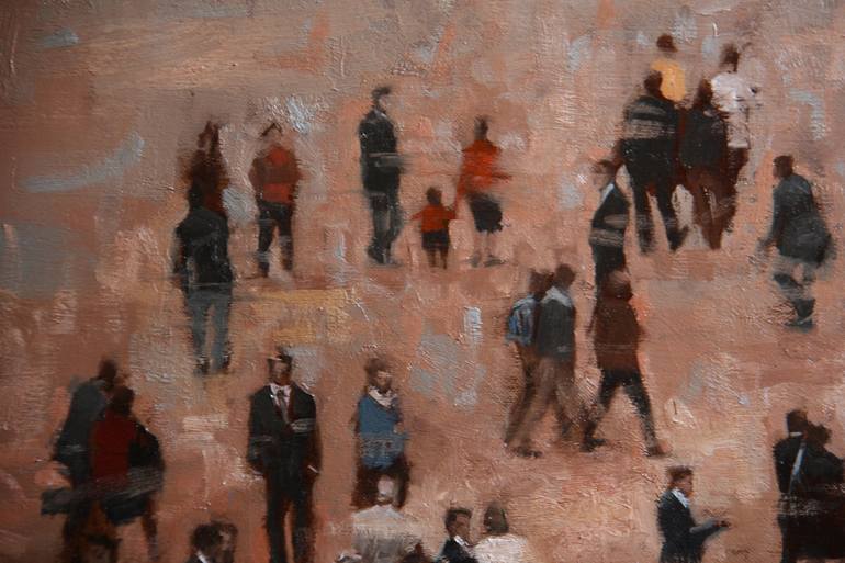 Original Figurative People Painting by brian smyth