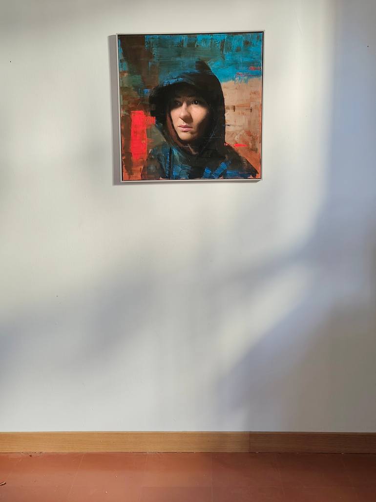 Original Expressionism People Painting by Brian Smyth