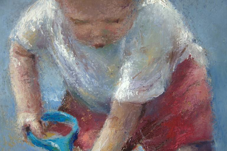 Original Figurative Children Painting by Marleen Kleiberg