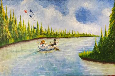 Original Boat Paintings by John P Fleenor