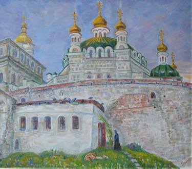 Original Impressionism Religion Paintings by Halyna Barannikova