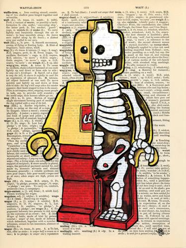 Lego Figure Skeleton thumb